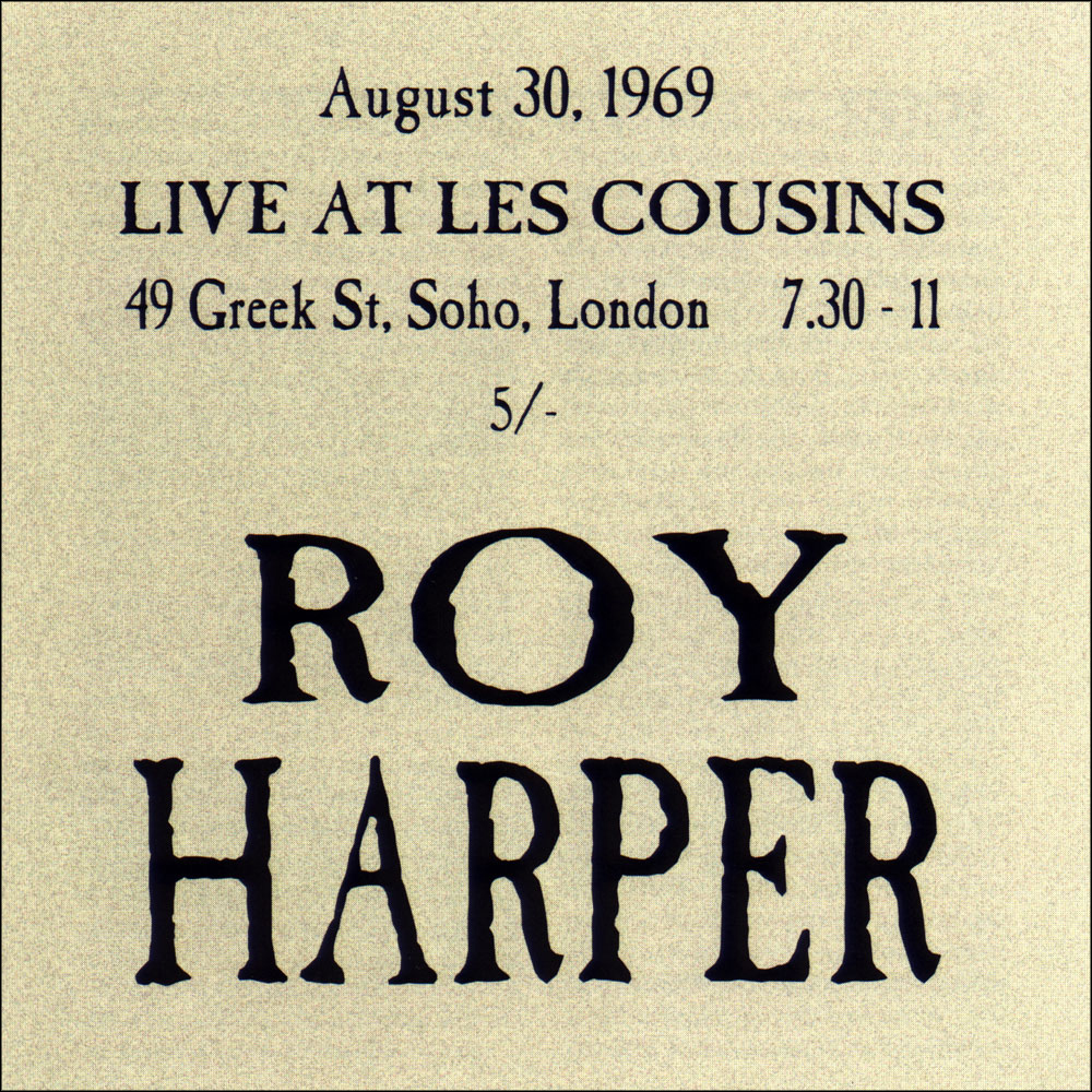 【サイン入英国人根底、ライブ】ロイ ハーパー/Live At Les・・/2CD Roy Harper - Live At Les Cousins - 2 CD